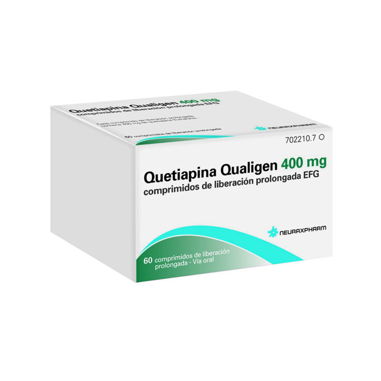 Prospecto Quetiapina Qualigen 150 mg: Información sobre el medicamento de liberación prolongada