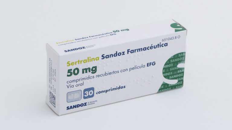 Prospecto Sertralina 50 mg: Información y usos de los comprimidos recubiertos Almus EFG