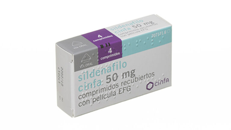 PROSPECTO Sildenafilo Cinfa 50 mg – Comprimidos Recubiertos con Película | EFG