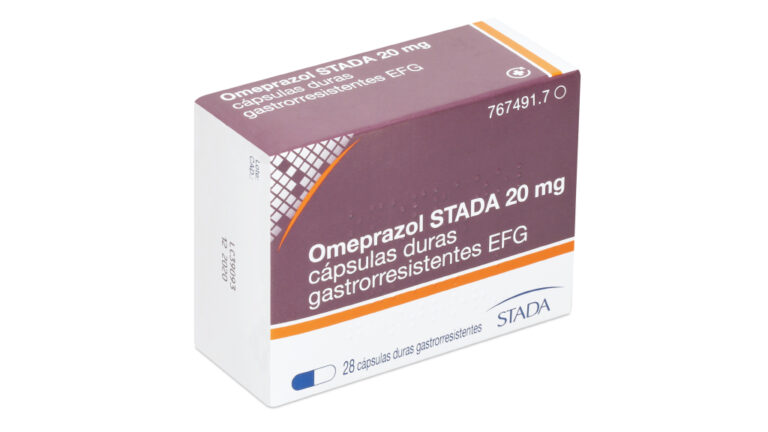 Prospecto y características del Omeprazol Stada 20 mg: cápsulas duras gastrorresistentes EFG