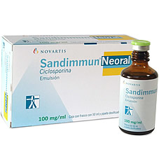 Protocolo de uso y dosificación de ciclosporina 10 mg para SANDIMMUN NEORAL: Prospecto y solución oral 100 mg/ml