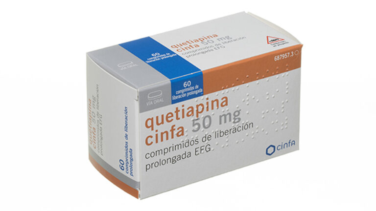 Quetiapina 50 mg: opiniones y prospecto de los comprimidos de liberación prolongada EFG