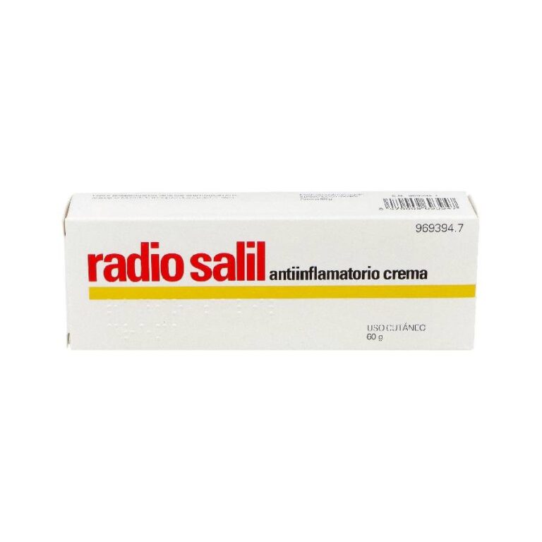 Radio Salil Crema: Prospecto y beneficios del antiinflamatorio