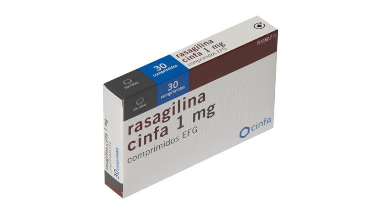 Rasagilina: ¿Para qué sirve? Prospecto, dosis y efectos – Comprimidos Cinfa 1 mg EFG