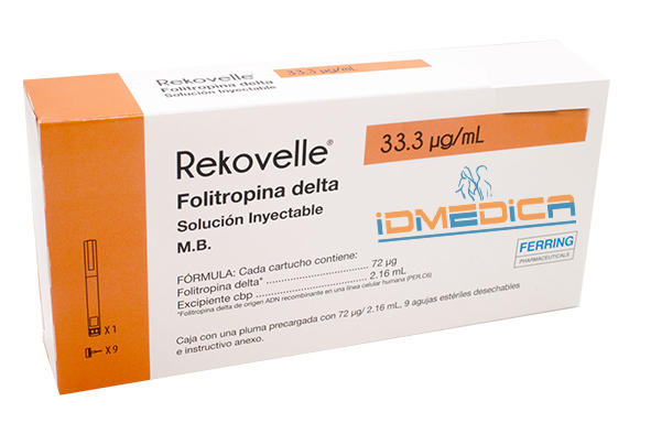 Rekovelle 72 microgramos: información sobre la solución inyectable en pluma precargada