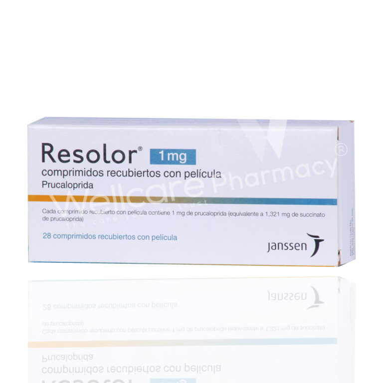 Resolor 1 mg: Información técnica de los comprimidos recubiertos con película