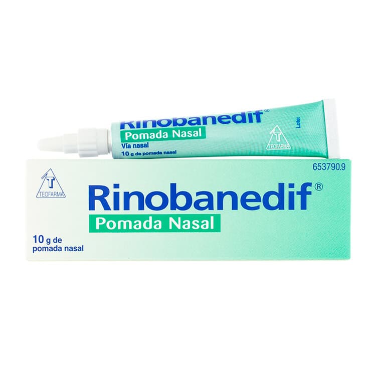 Rinobanedif Pomada Nasal: ¿Para qué sirve? – Prospecto Bacnas 20 mg/g