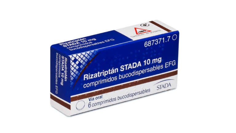 Rizatriptán Stada 10mg: Efectos secundarios y prospecto de comprimidos bucodispersables EFG