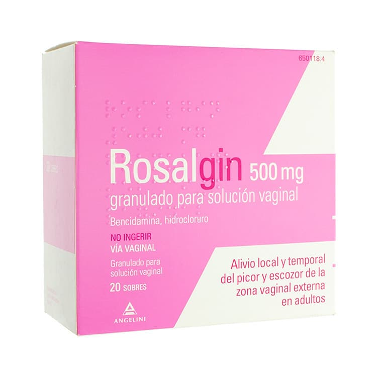 Rosalgin Sobres: Granulado para Solución Vaginal | ¿Para qué sirve?