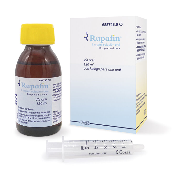 Rupafin para qué sirve: Prospecto y uso de Rupafin 1 mg/ml solución oral