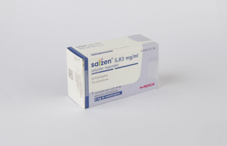 Saizen 5.83 mg/ml: Ficha Técnica, Solución Inyectable en Cartuchos