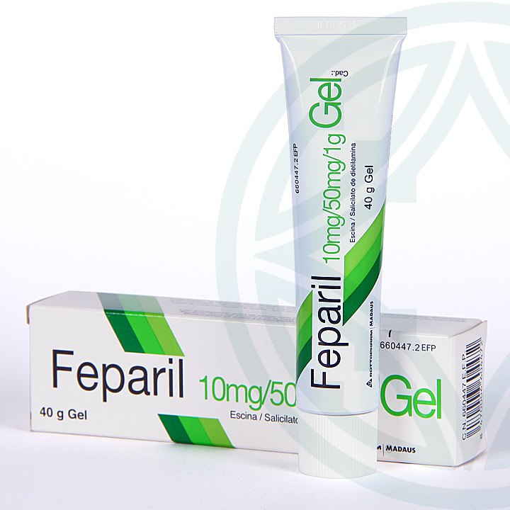 Salicilato de dietilamina: Ficha Técnica y Usos del Gel Feparil 10mg/g + 50mg/g