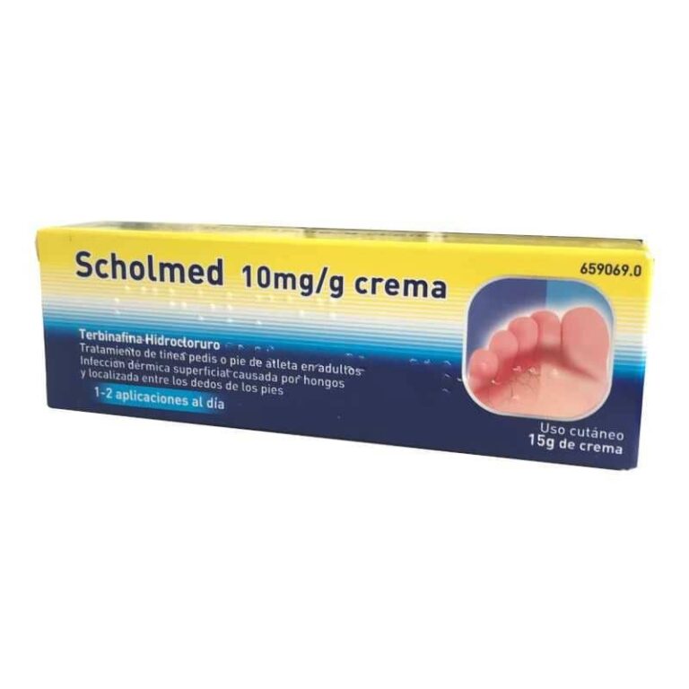 SCHOLMED 10 MG/G crema: Ficha técnica y beneficios para el pie de atleta