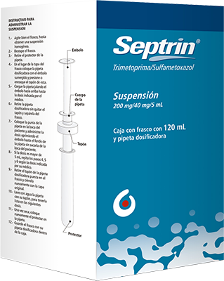 Septin Pediátrico sin receta – Prospecto, dosis y usos – 8mg/40mg/ml