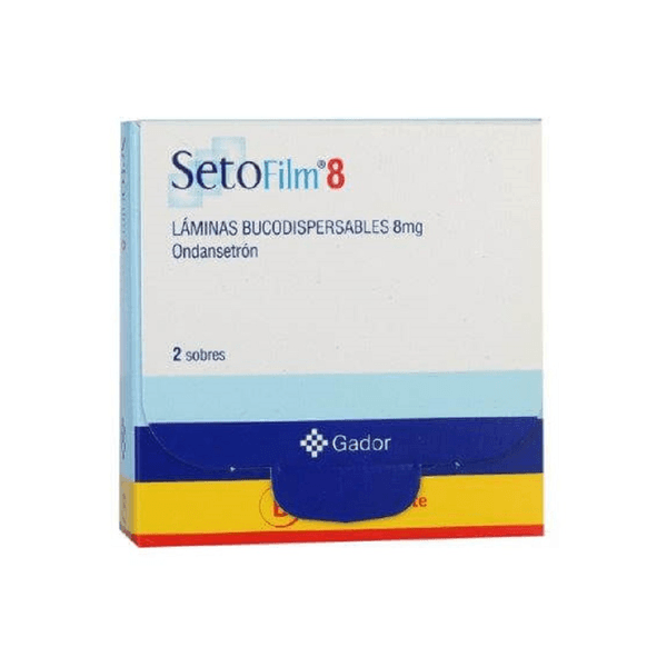 SETOFILM 8 mg: Prospecto, Dosificación y Efectos Bucodispersables EFG