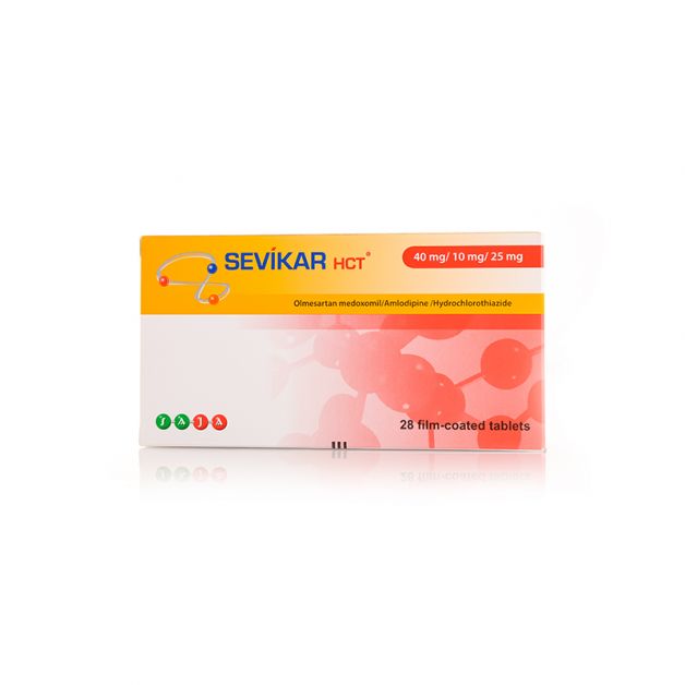 Sevikar HCT 40 mg/10 mg/25 mg: Prospecto, dosis y información