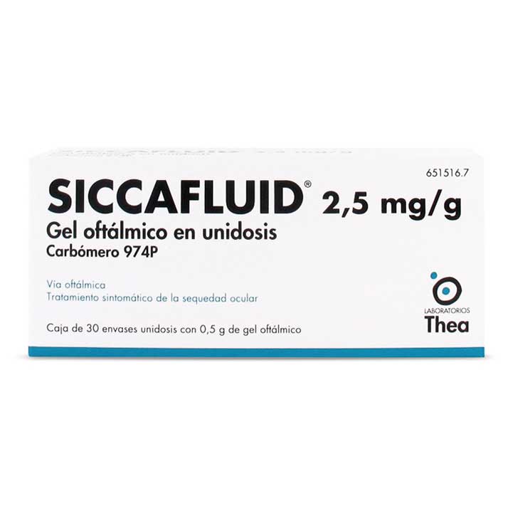 Siccafluid Gel Opiniones: Prospecto y Beneficios del Gel Oftálmico en Unidosis 2,5 mg/g