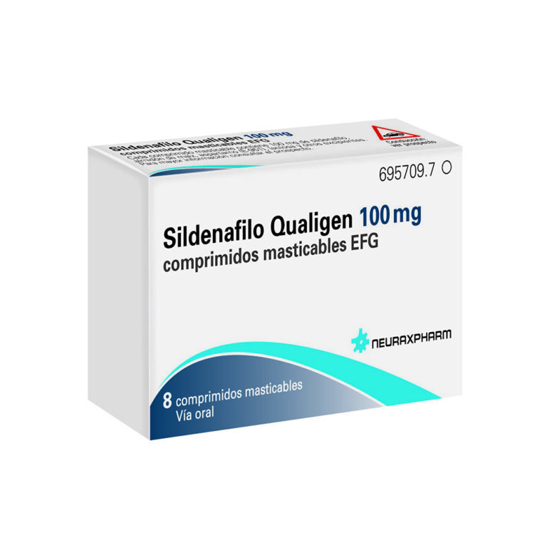 Sildenafilo Qualigen 100 mg: Prospecto, Comprimidos Masticables EFG