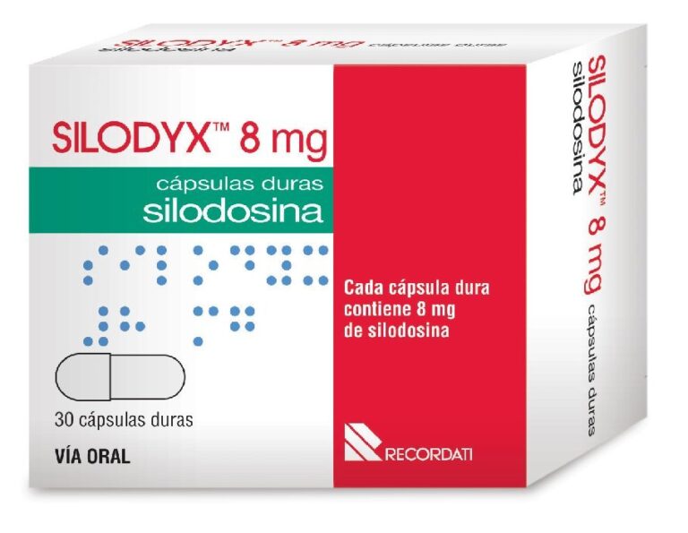 Silodyx 8 mg: Conoce los efectos secundarios de estas cápsulas duras