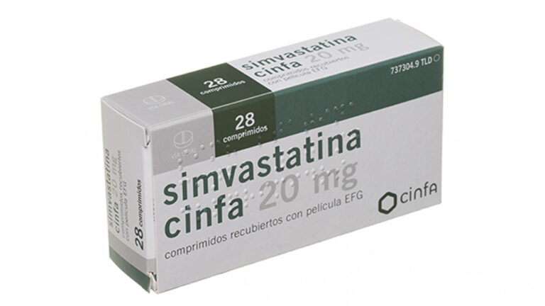 Simvastatina: ¿Engorda o adelgaza? Prospecto y efectos con película EFG – CINFA 20 mg