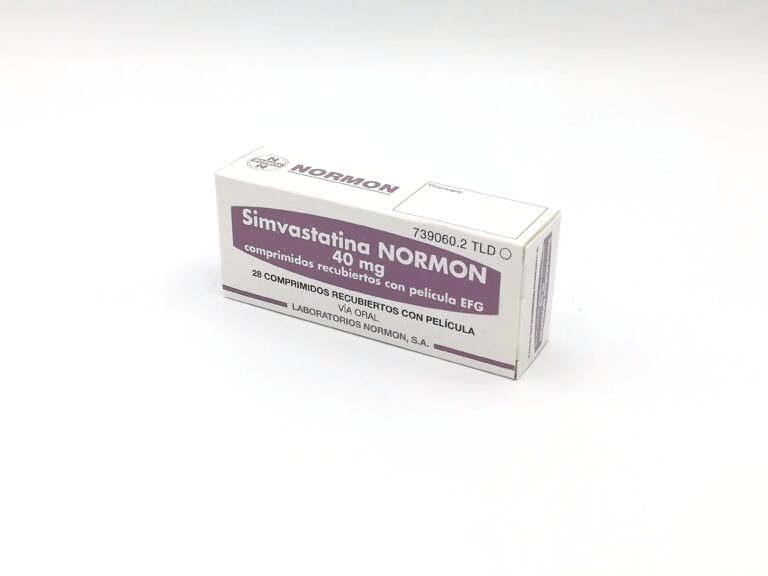 Simvastatina Normon 40 mg: Ficha Técnica, Comprimidos Recubiertos EFG