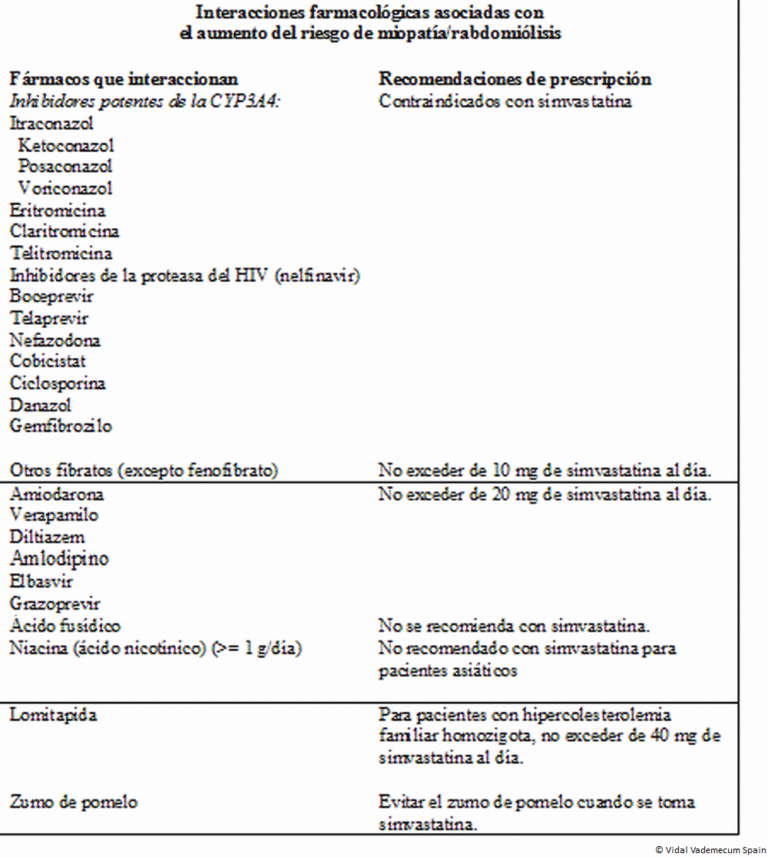 Simvastatina Tarbis 40 mg: Prospecto, Comprimidos EFG y más