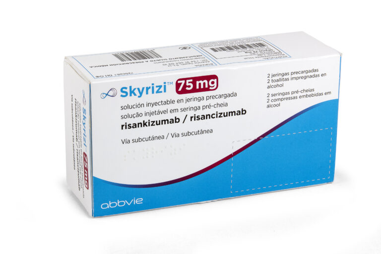 Skyrizi 75 mg: información sobre solución inyectable en jeringa precargada