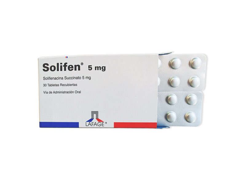 Solifenacina 5 mg: prospecto, dosis y efectos – Inopharm comprimidos recubiertos con película EFG