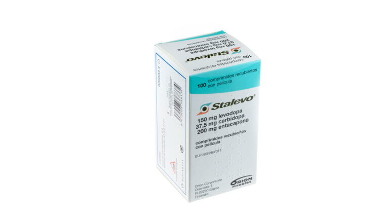 STALEVO 150 mg/37,5 mg/200 mg: Ficha técnica y características de los comprimidos recubiertos con película