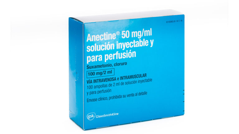 Suxametonio Ethypharm: Ficha Técnica, 50 mg/ml Solución Inyectable y Para Perfusión EFG