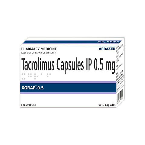 Tacrolimus: efectos secundarios, ficha técnica y dosis – Tacrolimus Cinfa 0,5 mg cápsulas duras, EFG