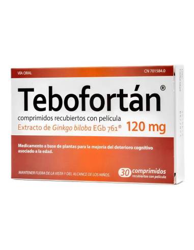 Tebofortán 120 mg: prospecto, uso y beneficios de los comprimidos recubiertos