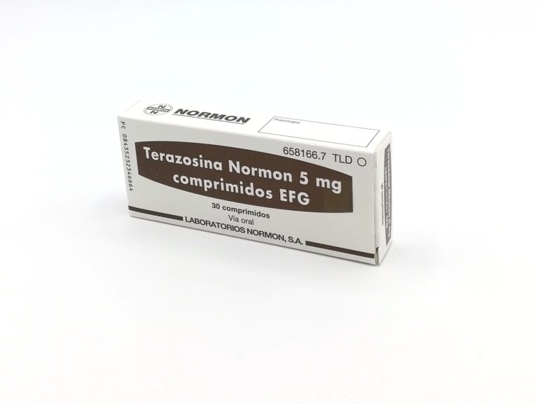 Terazosina para qué sirve: prospecto y uso de 5 mg comprimidos EFG