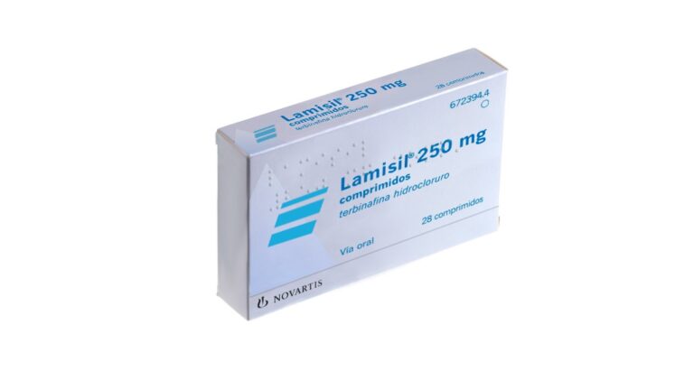 Terbinafina sin receta en España: Prospecto y uso de Lamisil 250 mg comprimidos