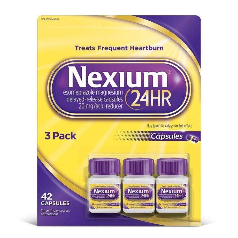 Tiempo de acción de Nexium 40 mg en bebés: ¿Cuánto tarda en hacer efecto?