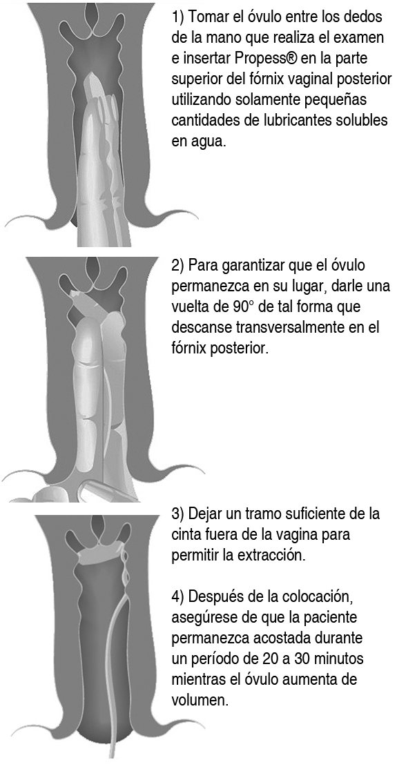 Tiempo de acción del Propess 10 mg: Información sobre efectividad y duración