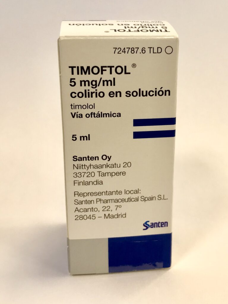 Timoftol 5 mg/ml: Colirio en Solución para Tensión Ocular