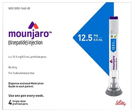 Tirzepatide Precio en Farmacia y Ficha Técnica de Mounjaro 12,5 mg: Solución Inyectable en Pluma Precargada