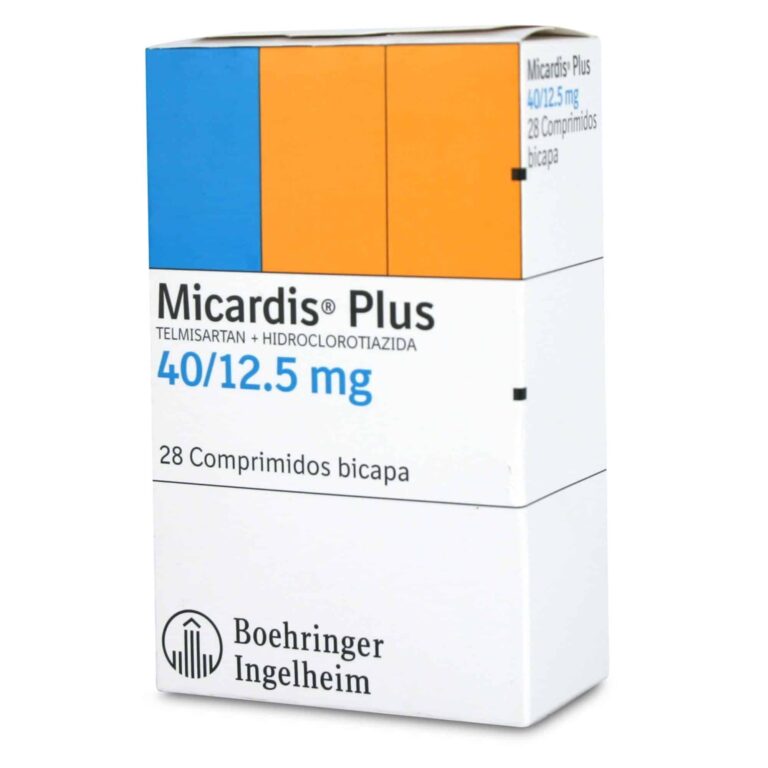 Todo lo que debes saber sobre Micardis Plus 40 12.5 mg: prospecto y beneficios