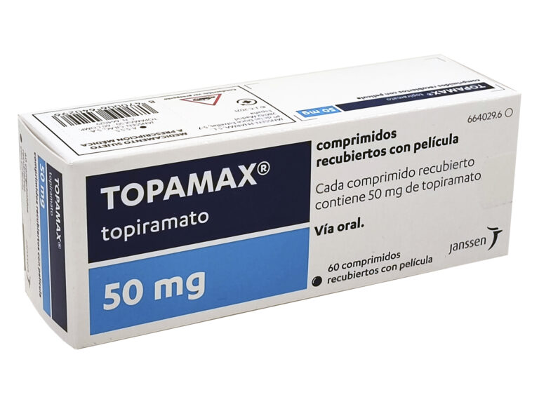 Topamax 50 mg: Ficha Técnica y Prospecto – Comprimidos Recubiertos CON Película