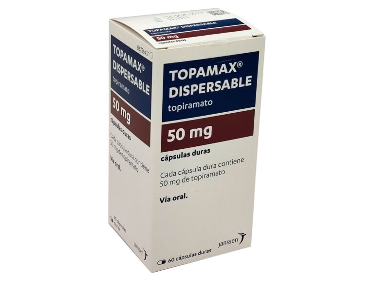 Topamax 50 mg: Prospecto, dosificación y efectos de las cápsulas duras