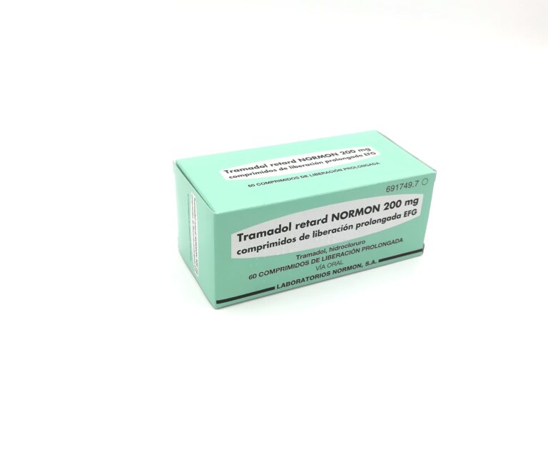 Tramadol 200 mg Prospecto: Comprimidos de Liberación Prolongada EFG – Normon