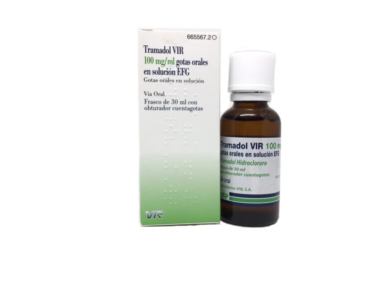 Tramadol Krka 100 mg/ml: Prospecto y dosificación de las gotas orales en solución EFG