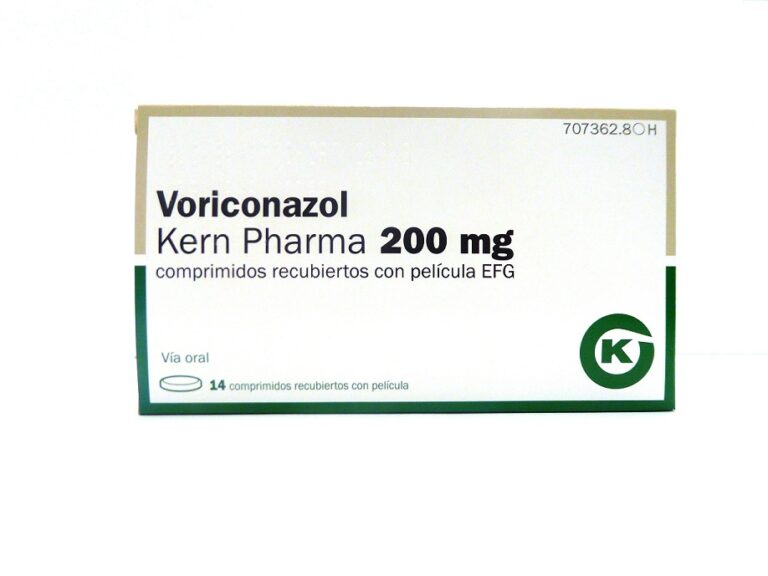 Tratamiento eficaz contra Candida Krusei: Voriconazol Kern Pharma 200 mg – Ficha técnica