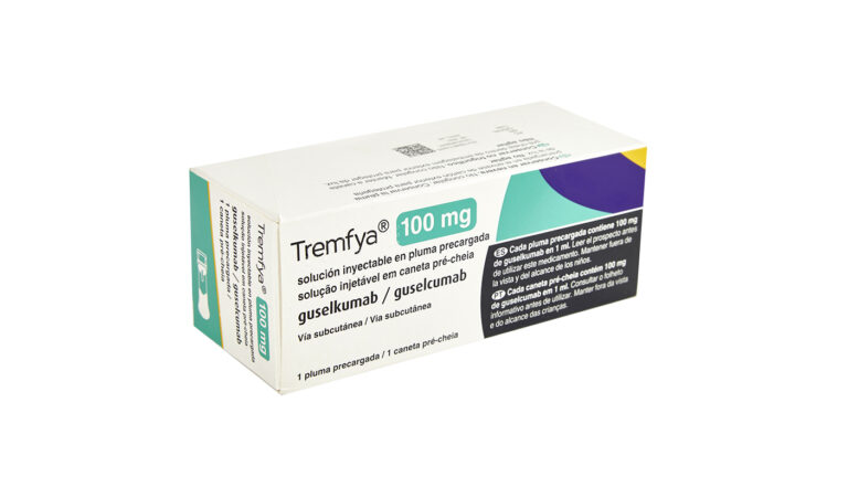 Tremfya 100 mg: Efectos secundarios y prospecto de la solución inyectable en jeringa precargada