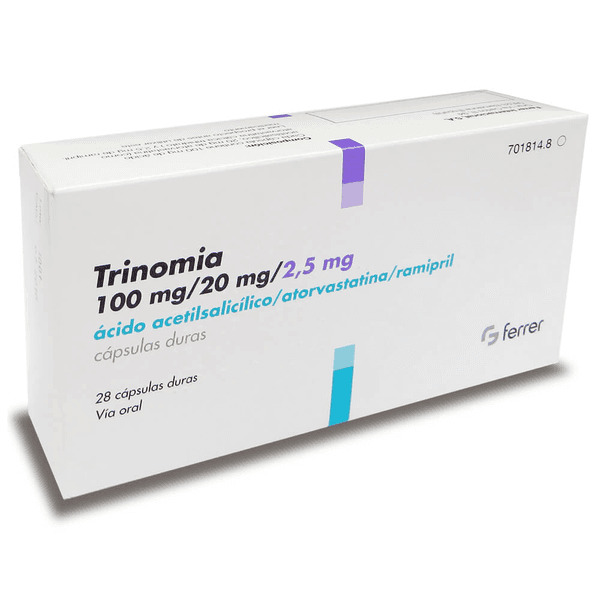 Trinomia 100mg/20mg/2,5mg: Descubre todo sobre estas cápsulas duras