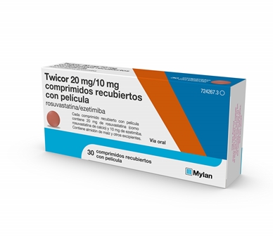Twicor 10 mg/10 mg Comprimidos Recubiertos: Precio en España y Prospecto
