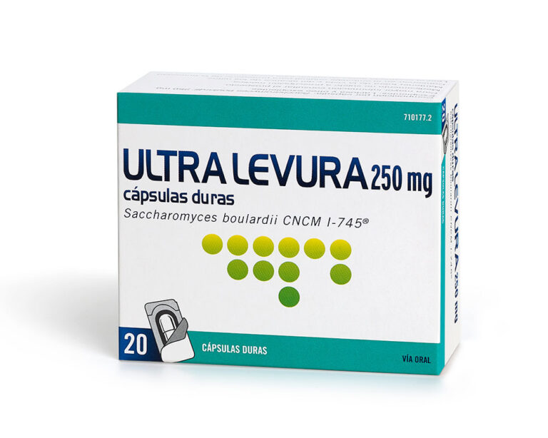 Ultra Levura 250 mg: Prospecto y beneficios de las cápsulas duras
