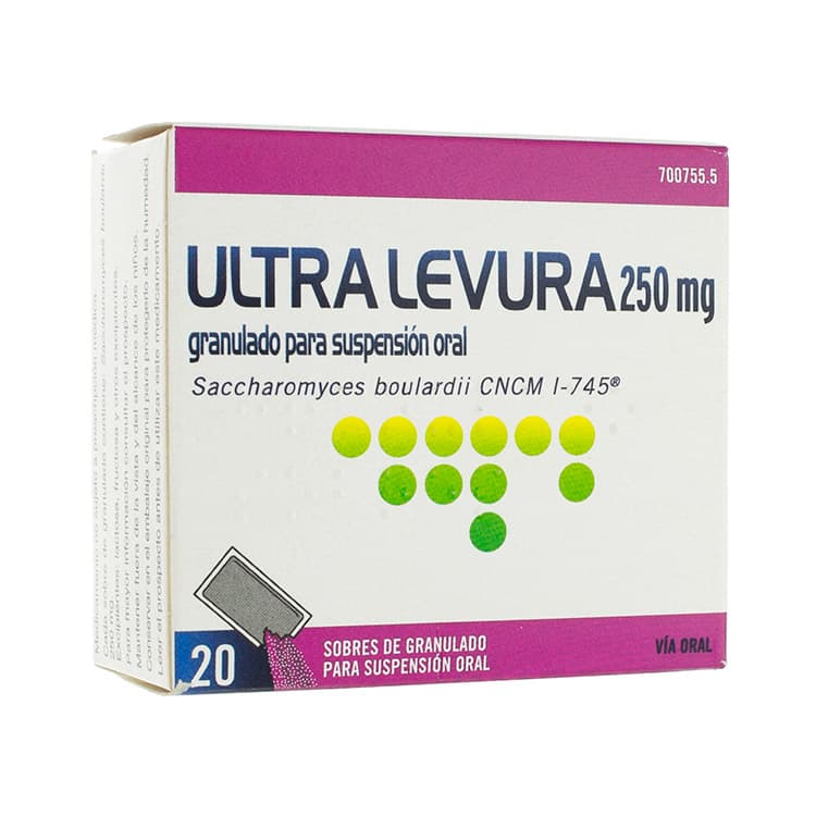 Ultra Levura 250 mg: prospecto y modo de uso de la suspensión oral