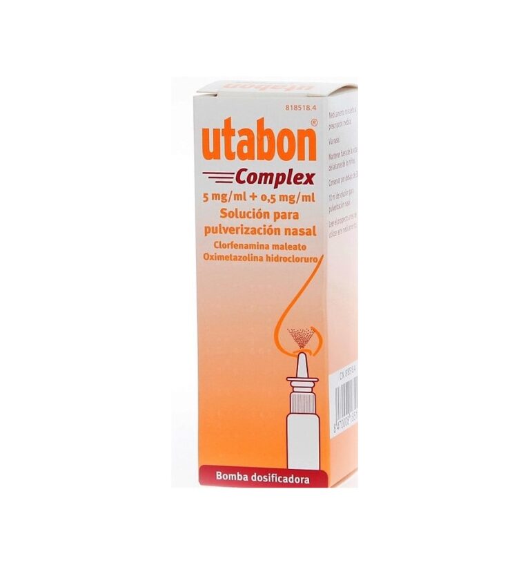 Utabon Complex: Prospecto y efectos secundarios de esta solución nasal